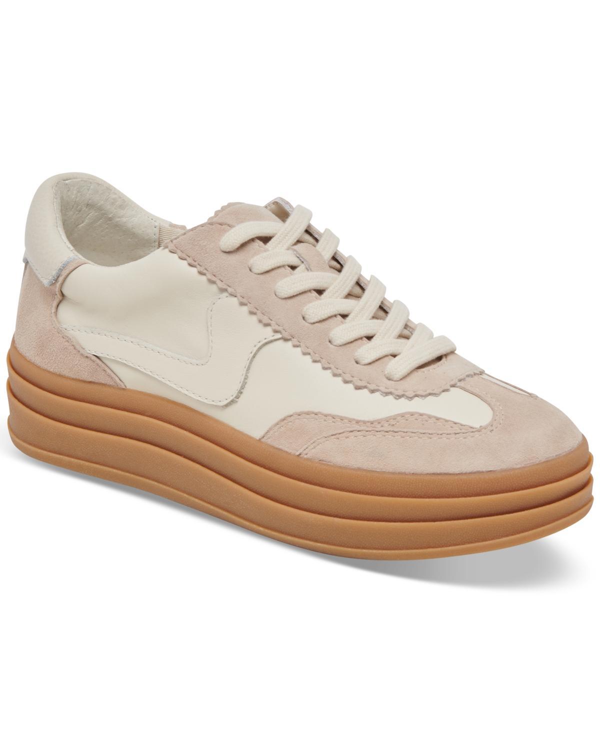 Dolce Vita Womens Notice X Double Platform Lace-Up Sneakers Product Image