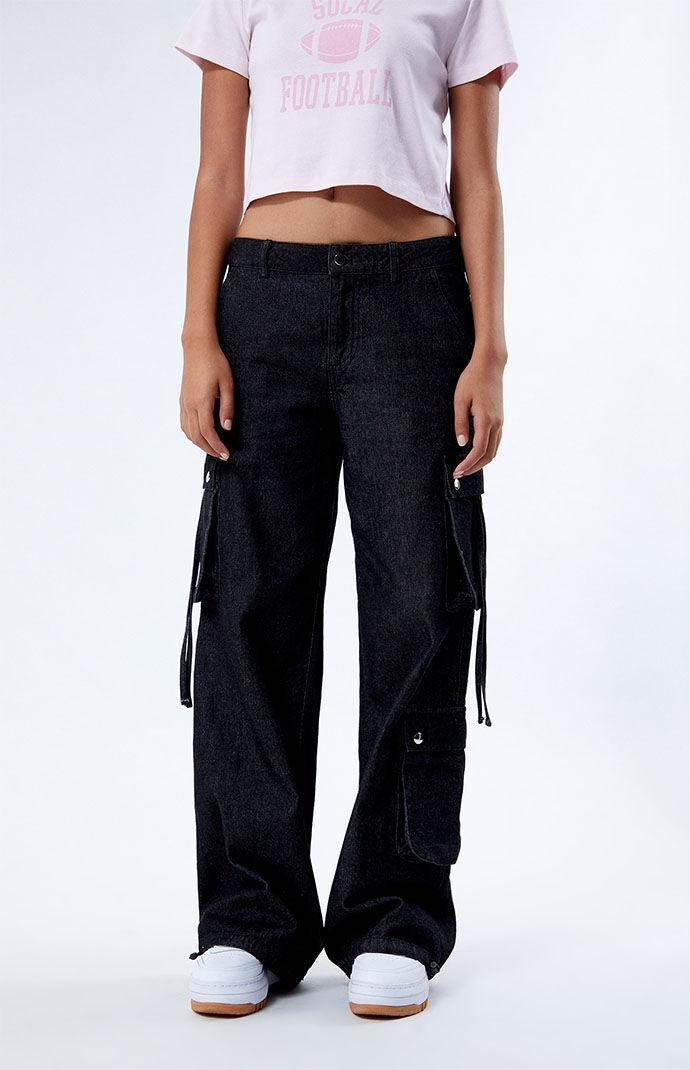 Women's Dark Ties Low Rise Pull-On Jeans Product Image