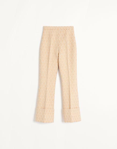 TOUTE LA V LUREX JACQUARD PANTS  product image