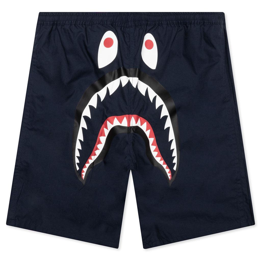 Color Camo Shark Reversible Shorts - Purple Male Product Image