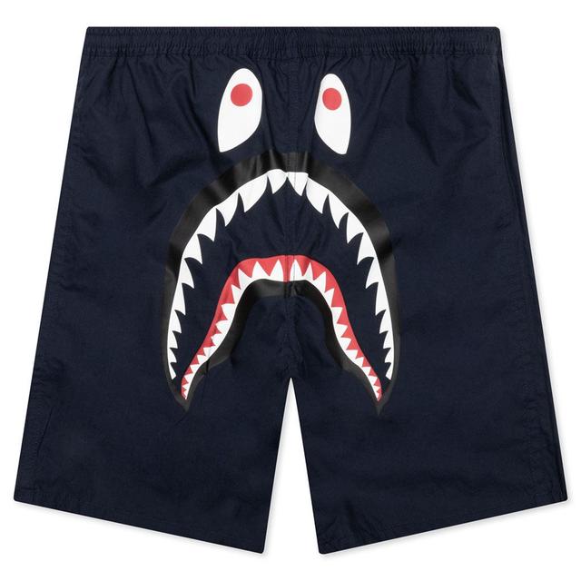 Color Camo Shark Reversible Shorts - Purple Male Product Image