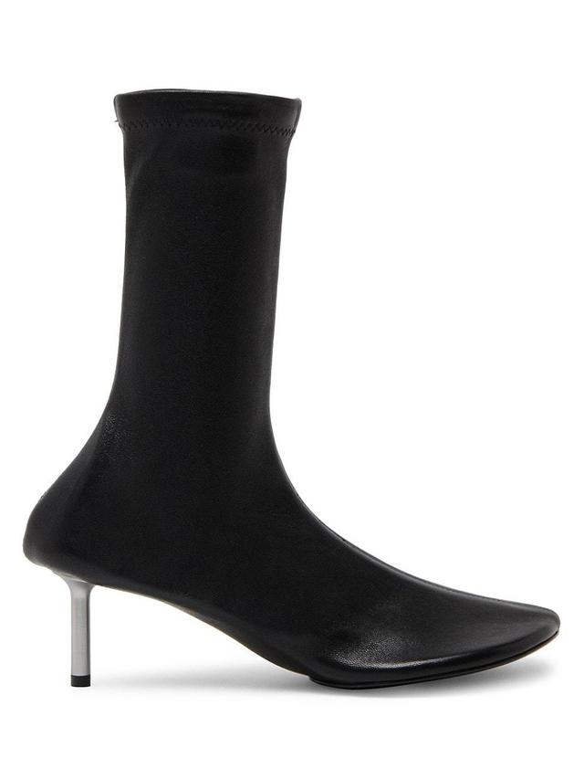 Womens 55MM Leather Ankle Boots Product Image