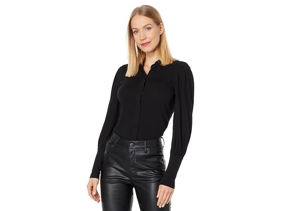 bobi Los Angeles Bishop Sleeve Button-Up Women's Clothing Product Image