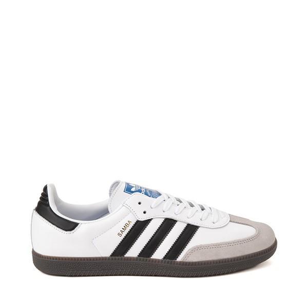 Womens adidas Samba OG Athletic Shoe - Cloud White / Core Black / Clear Granite Product Image