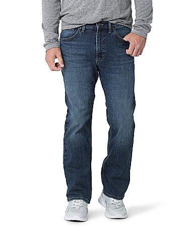 Wrangler Relaxed Fit Stretch Bootcut Denim Jeans Product Image