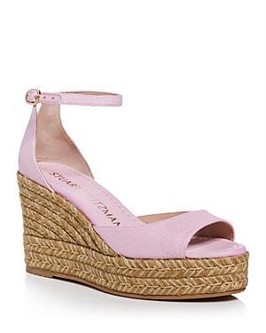 Stuart Weitzman Womens Nudistia Espadrille Wedge Sandals Product Image