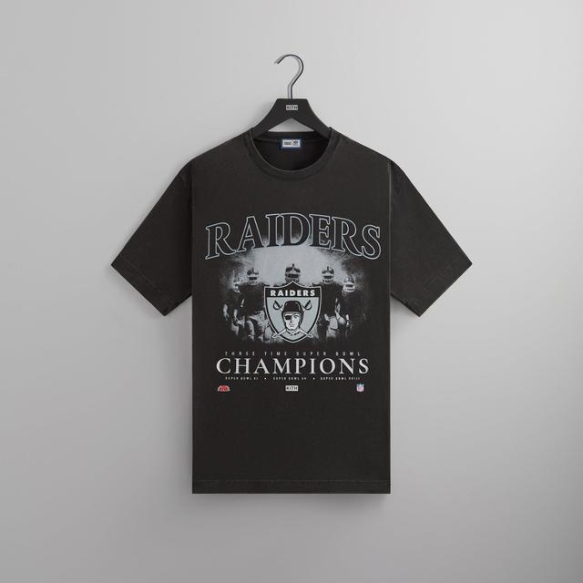 Kith & '47 for the NFL: Raiders Vintage Tee - Black Male Product Image