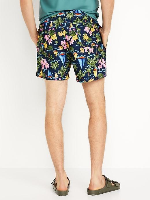 Printed Swim Trunks -- 5-inch inseam Product Image