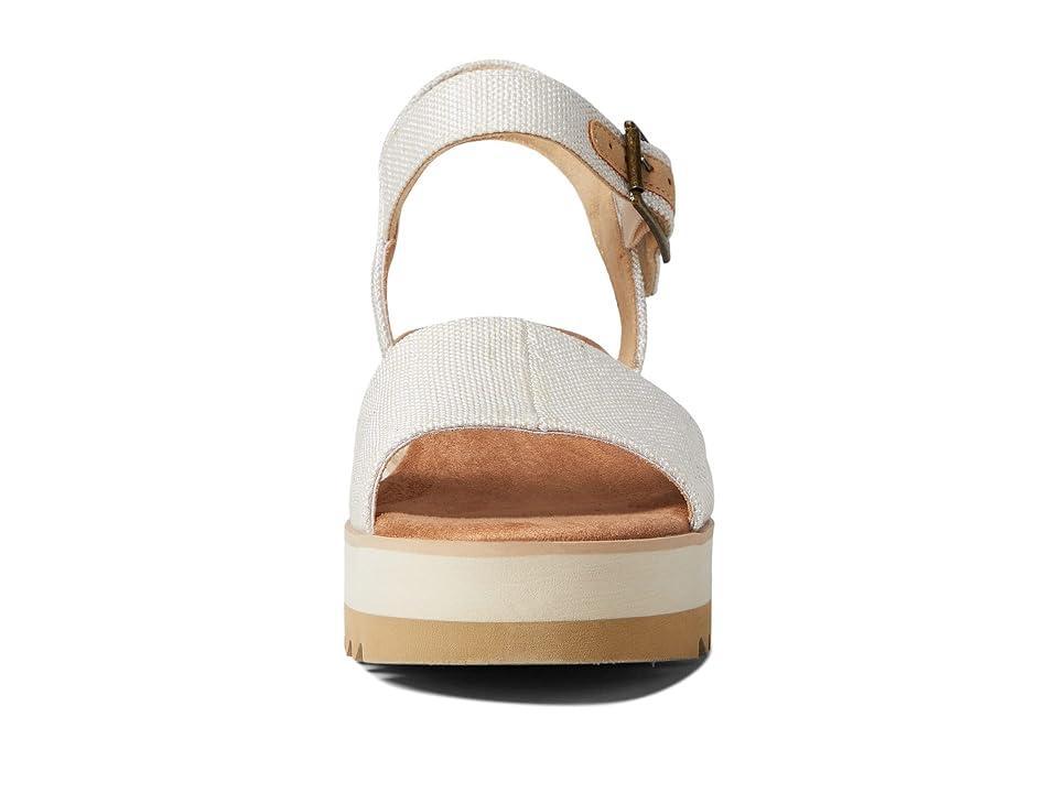 Toms Womens Diana Textile Platform Rope Wedge Sandals Product Image