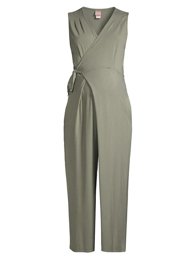 Nom Maternity Francesca Wide Leg Maternity/Nursing Jumpsuit Product Image