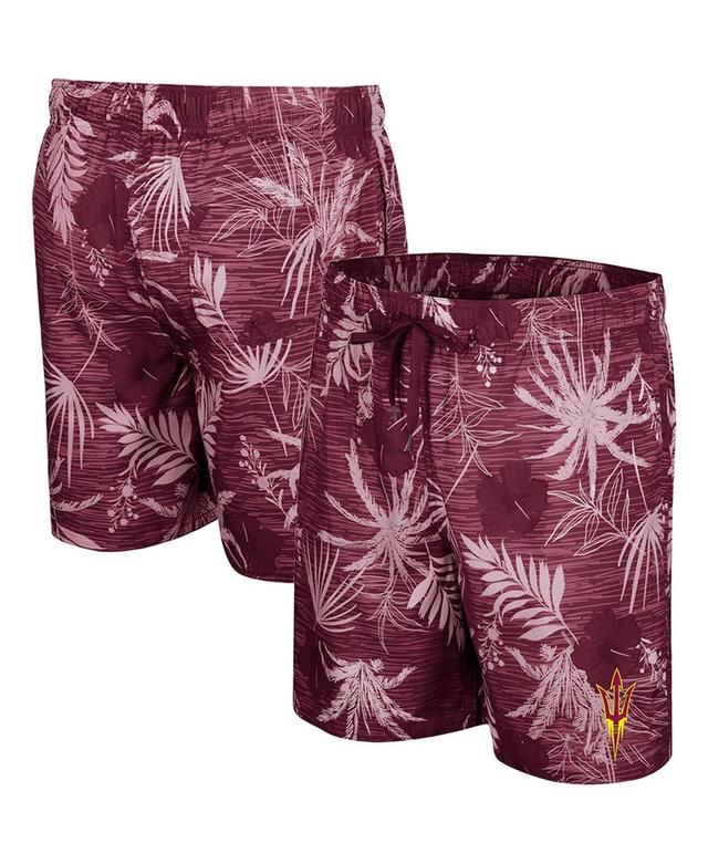 Mens Colosseum Maroon Arizona State Sun Devils What Else is New Swim Shorts Product Image