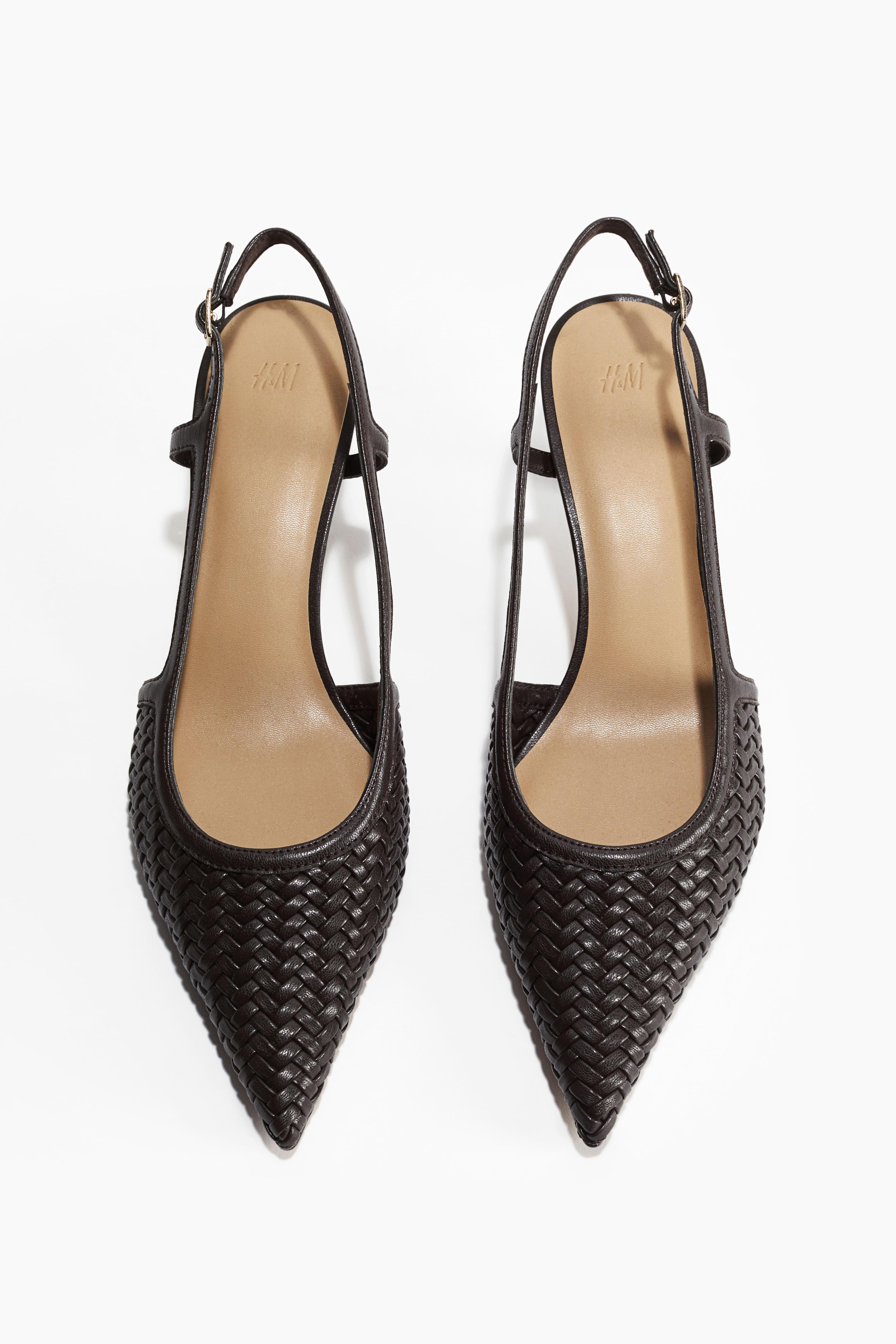 Braided Slingback Pumps Product Image