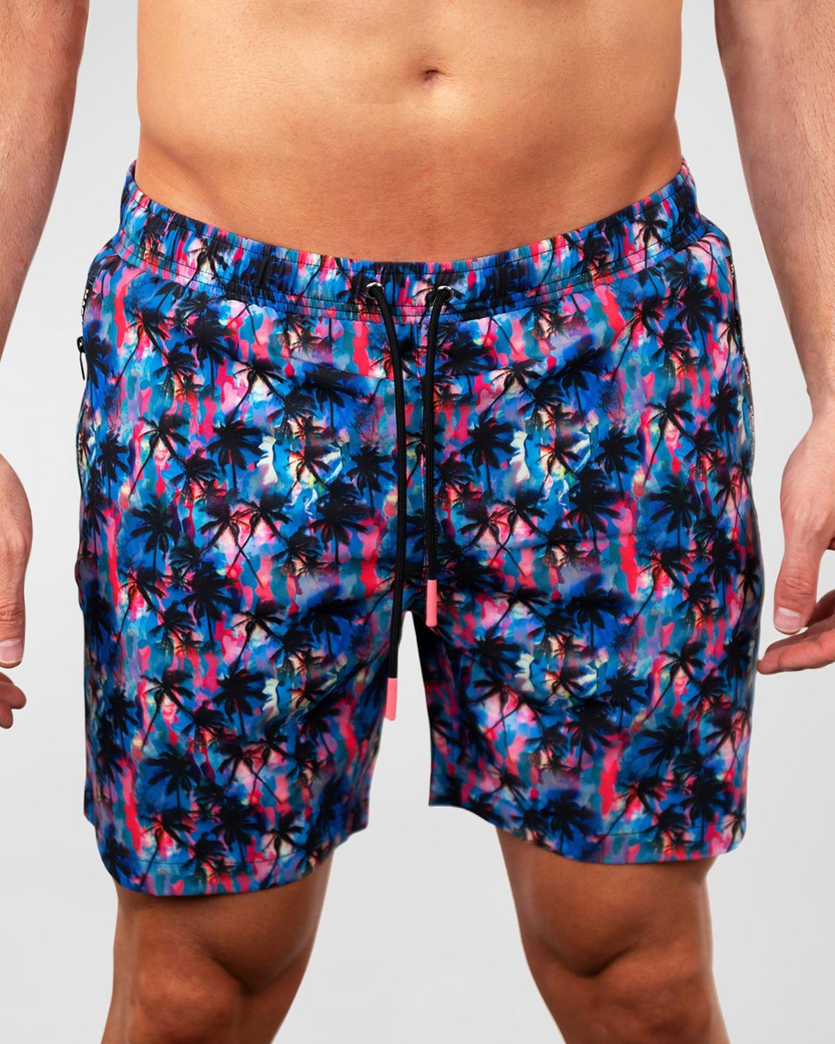 Mens Lion Swim Shorts Product Image