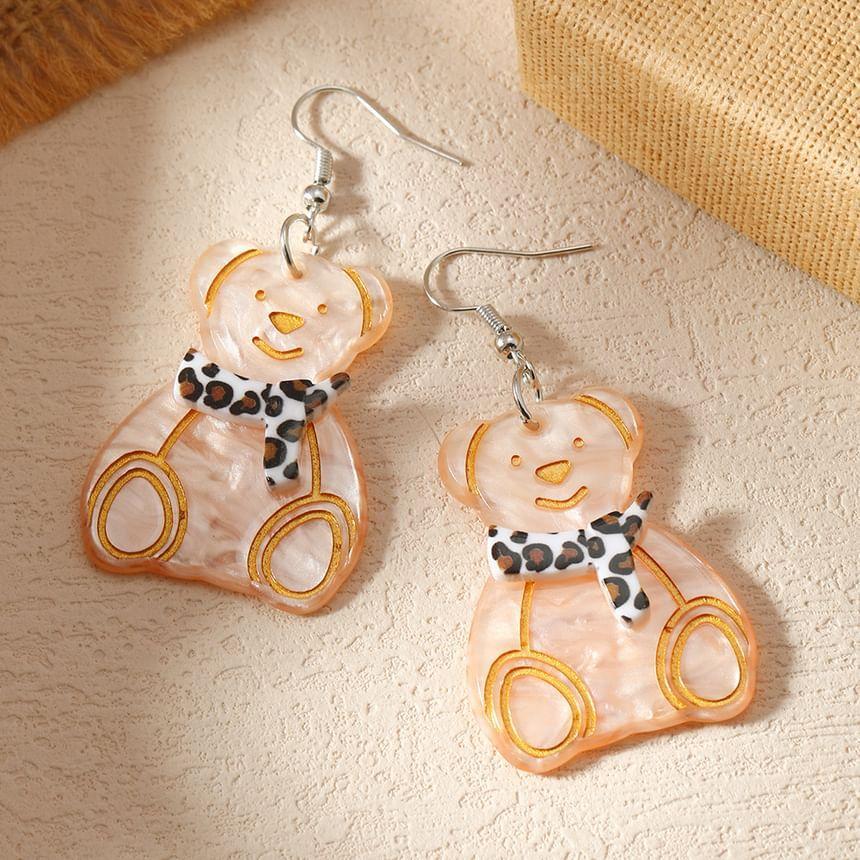 Acrylic Animal Drop Earring Product Image