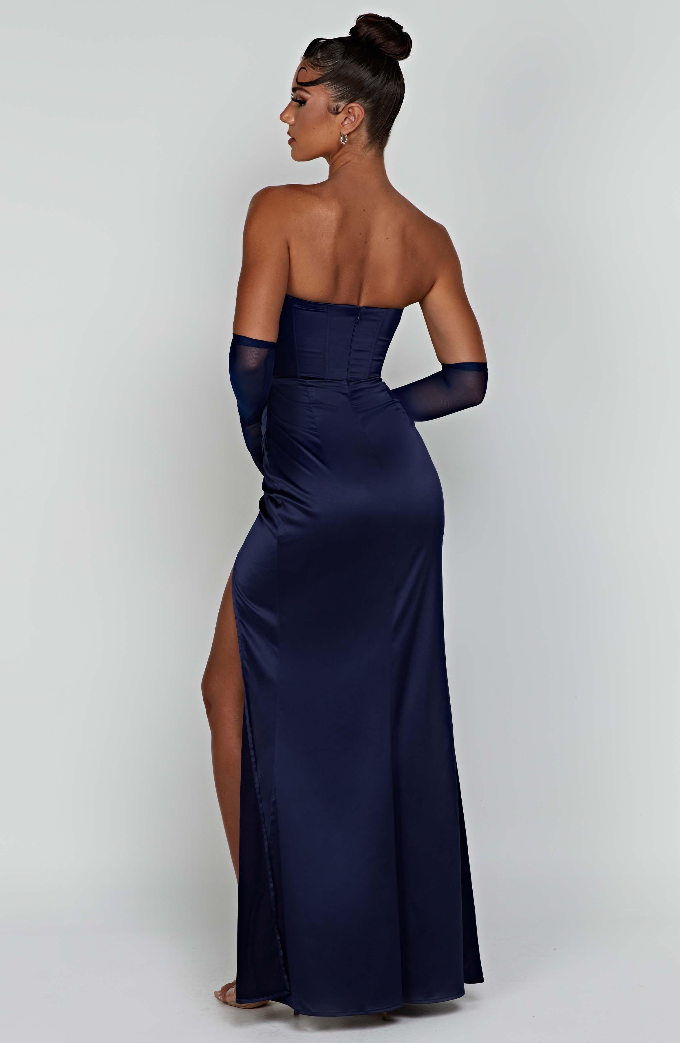 Safiya Maxi Dress - Navy Product Image