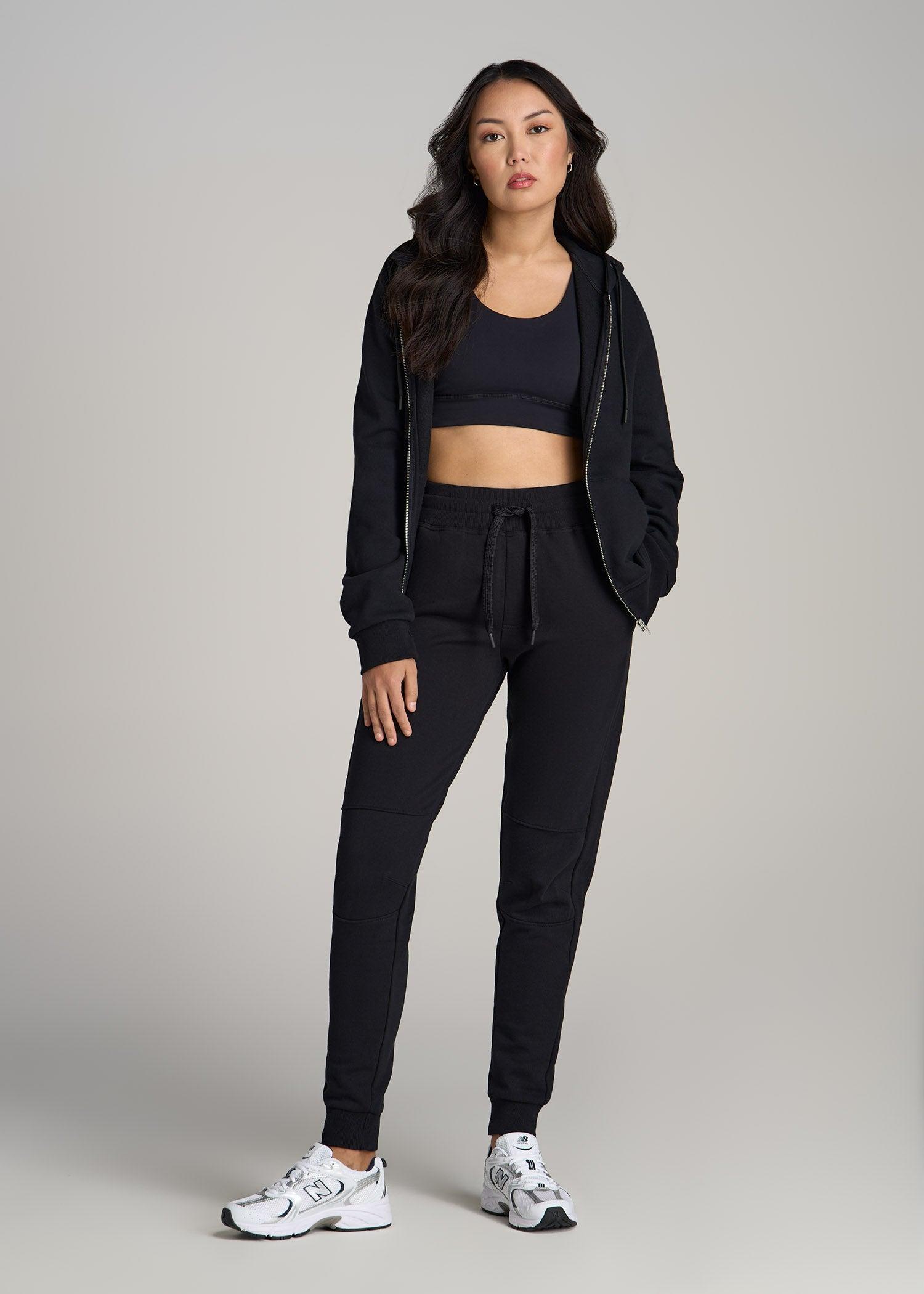 Wearever French Terry Tall Women's Joggers in Black Product Image