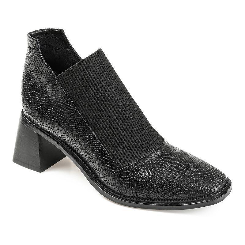 Journee Signature Womens Genuine Leather Tru Comfort Foam Stylla Ankle Boots Product Image