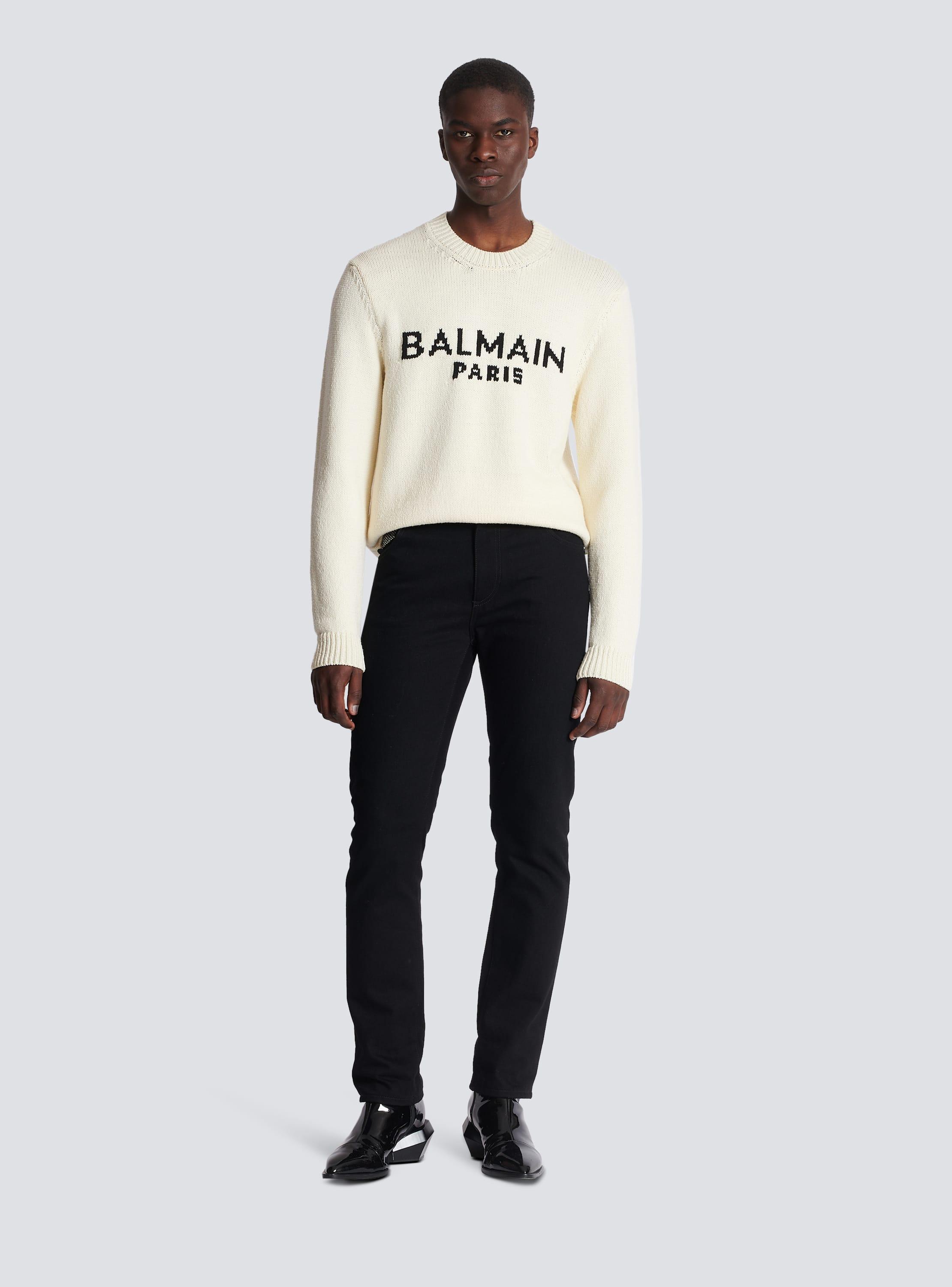 Balmain merino knit jumper Product Image