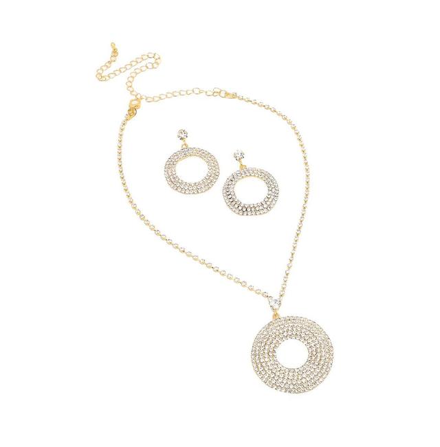 Sohi Womens Circular Jewellery Set Product Image