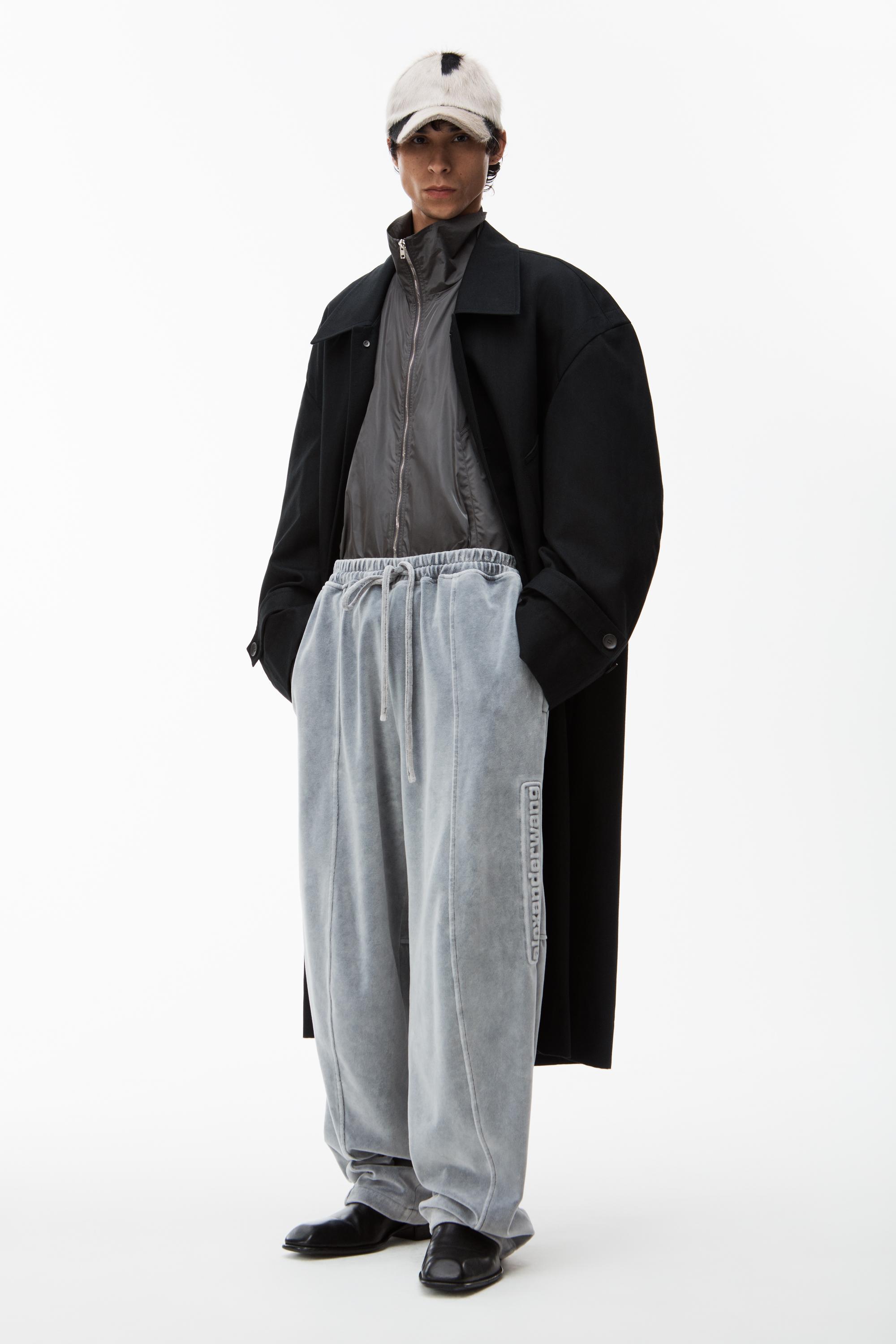 Logo Track Pant In Velour Product Image