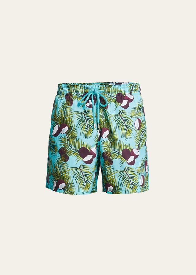 Mens Coconut-Print Swim Trunks Product Image