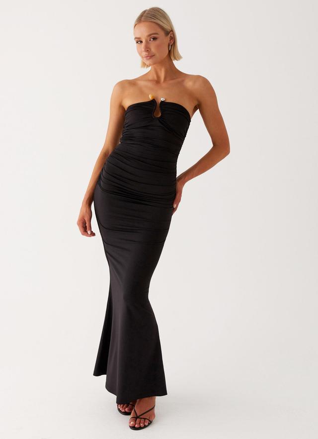 Rudy Maxi Dress - Black Product Image