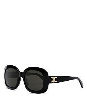 CELINE Triomphe 52mm Square Sunglasses Product Image