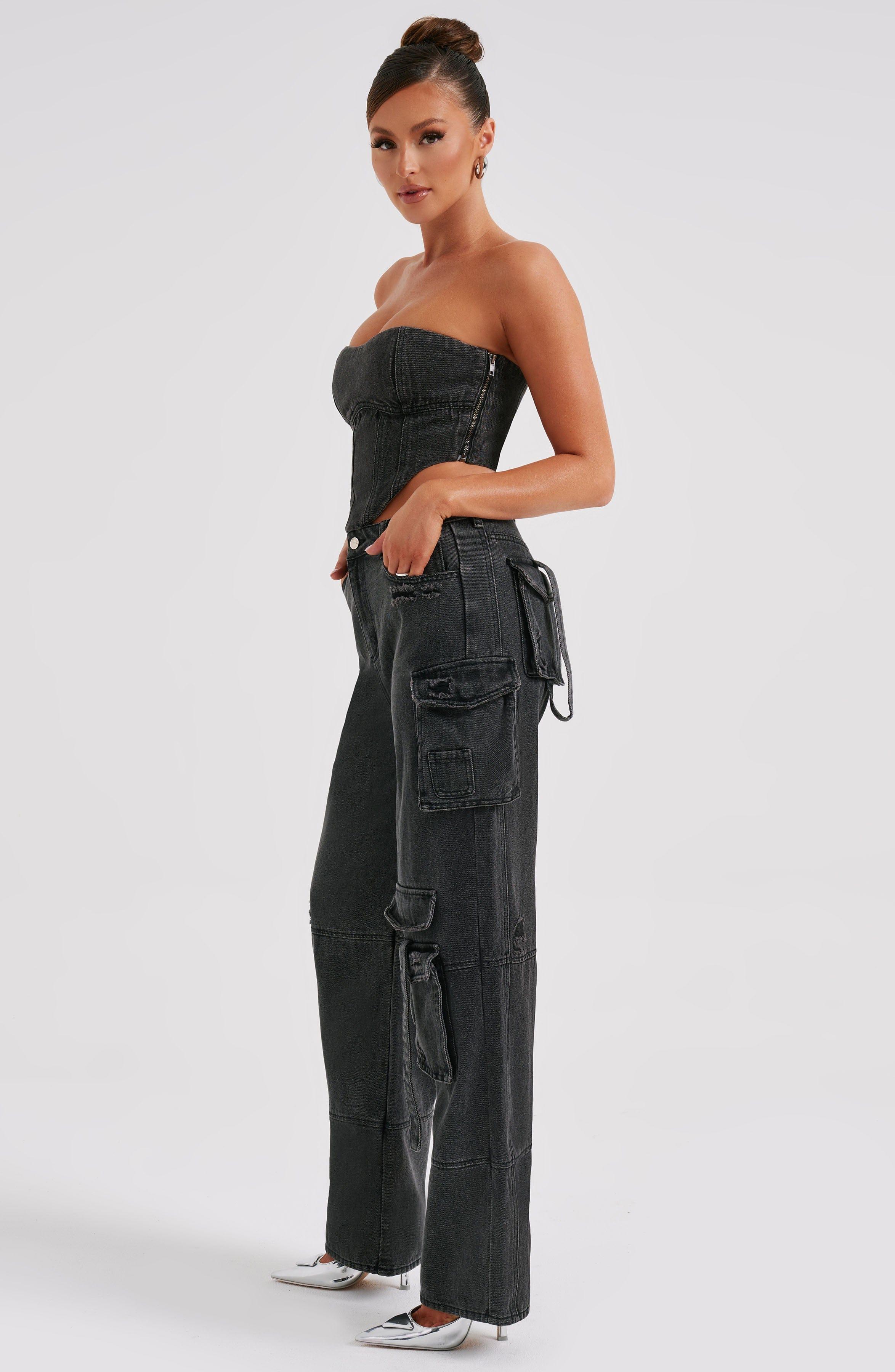 Brooklyn Cargo Pant - Black Product Image