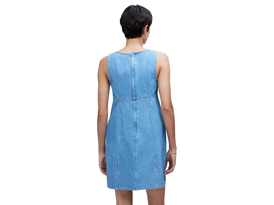 Madewell Easy Denim Mini in Miona Wash (Miona Wash) Women's Dress Product Image