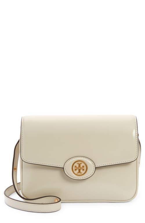 Tory Burch Robinson Spazzolato Leather Shoulder Bag Product Image