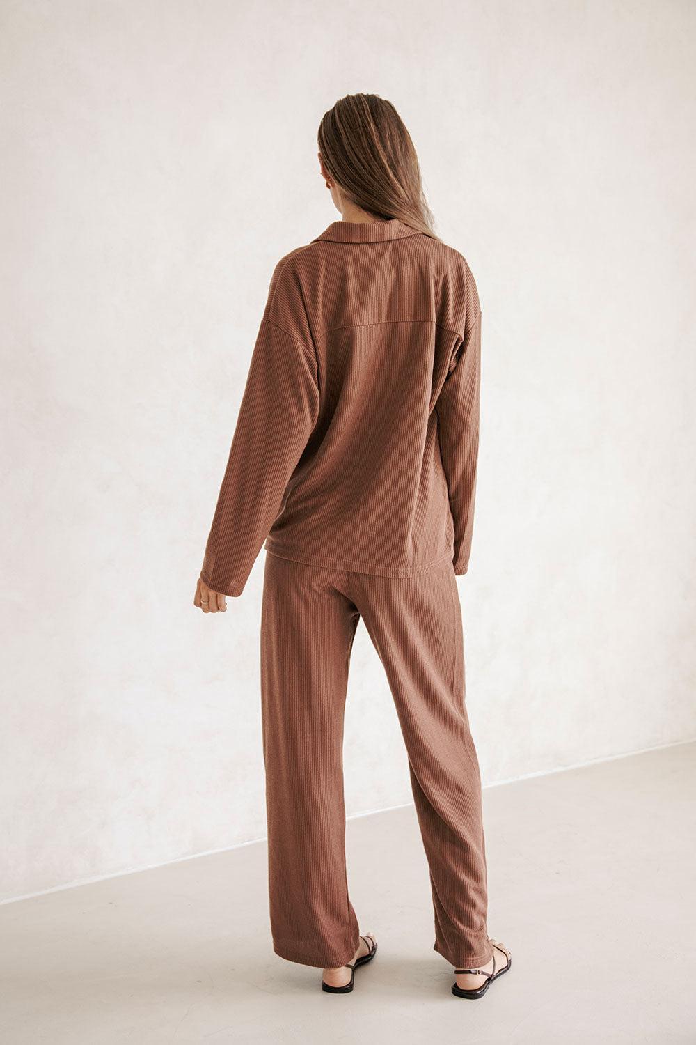 Lenni Pants - Chocolate Product Image