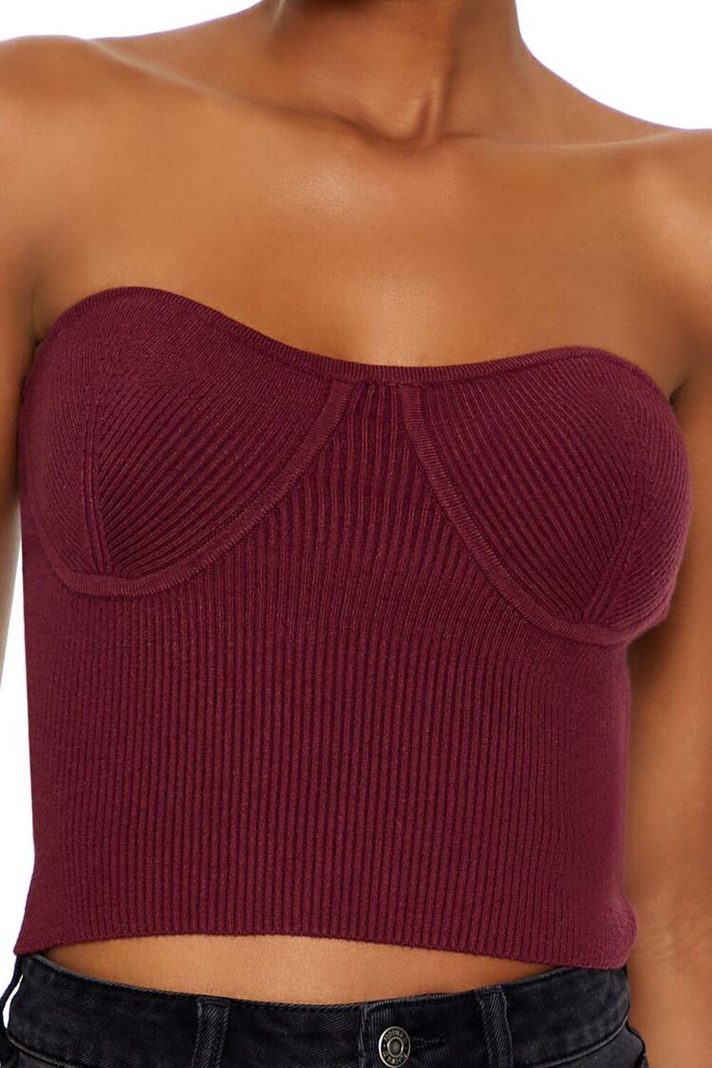 Sweater-Knit Tube Top | Forever 21 Product Image