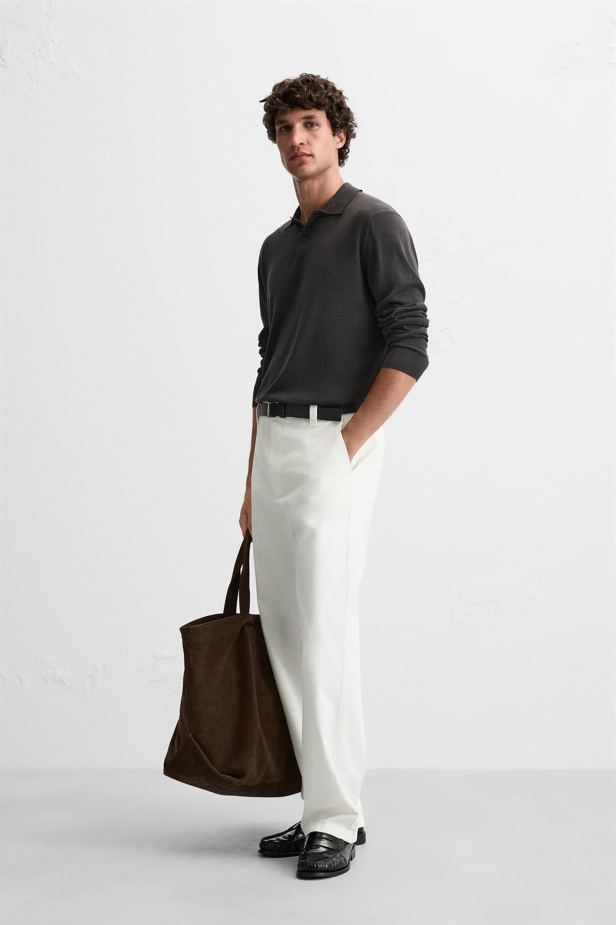 STRAIGHT FIT CHINO PANTS Product Image