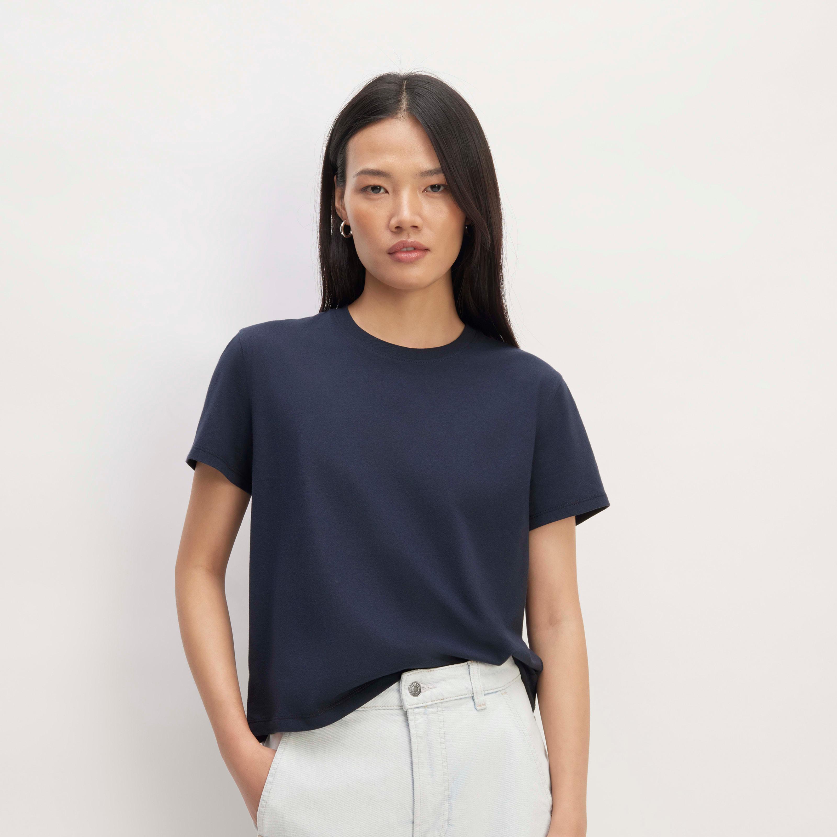 Womens Box-Cut T-Shirt in Essential Cotton by Everlane Product Image