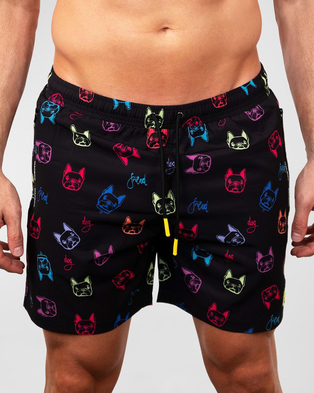 Mens Lion Swim Shorts Product Image