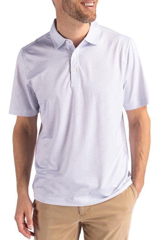 Cutter  Buck Pike Eco Pebble Print Short Sleeve Polo Shirt Product Image