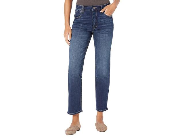 KUT from the Kloth Elizabeth High-Rise Fab AB Straight in Resounding (Resounding) Women's Jeans Product Image