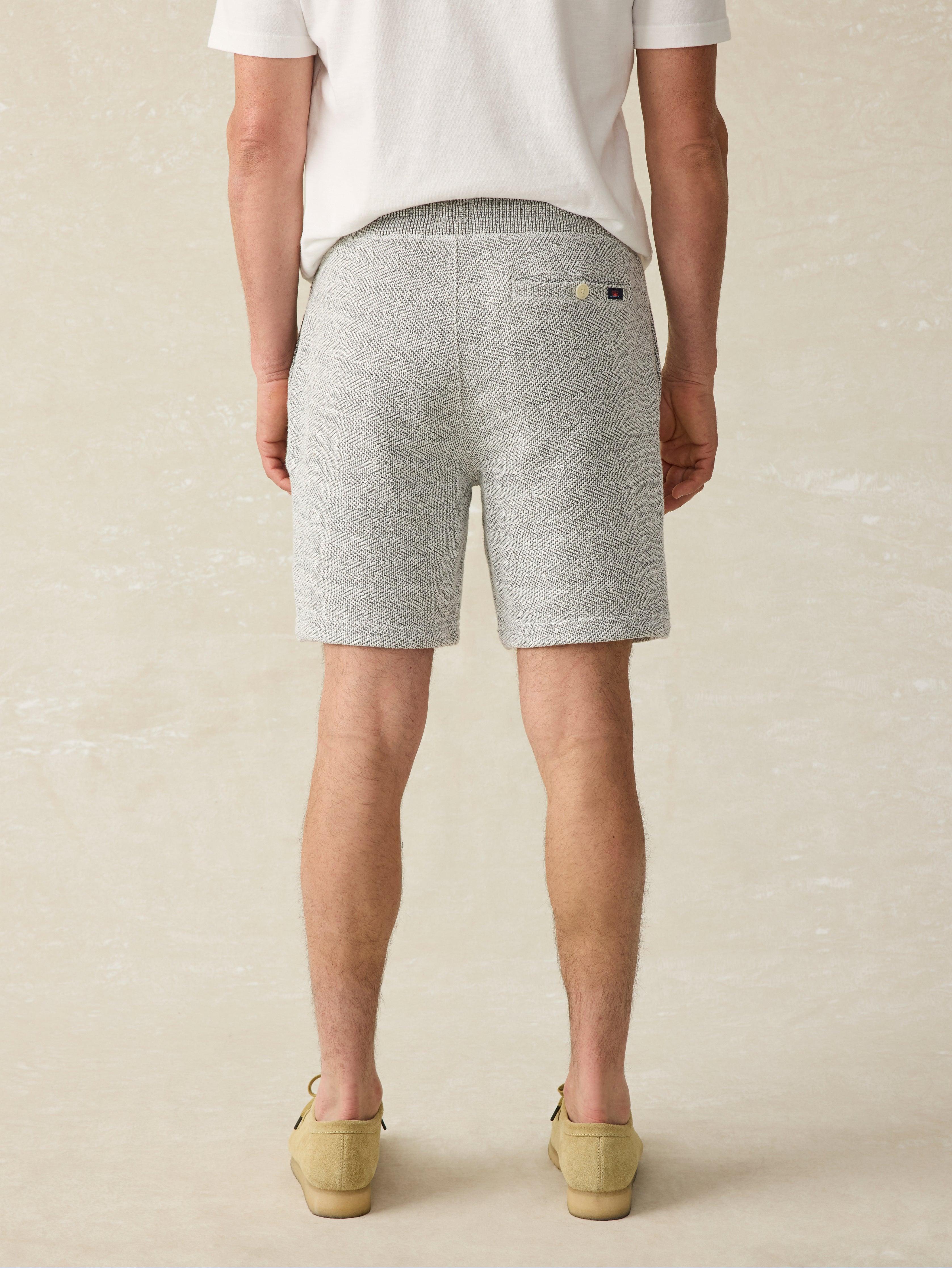 Whitewater Sweatshort - Grey Shell Loop Male Product Image