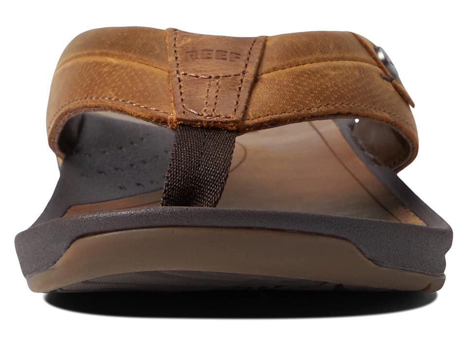 Reef Mens Pacific Leather Flip Flops Product Image