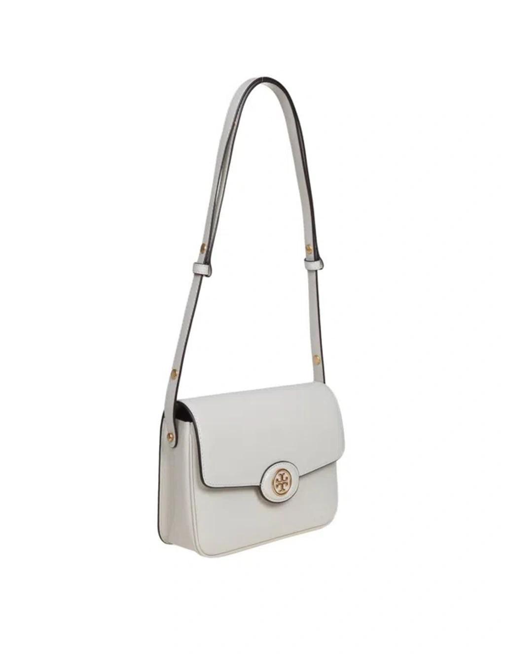 TORY BURCH Robinson Shoulder Bag In White Product Image