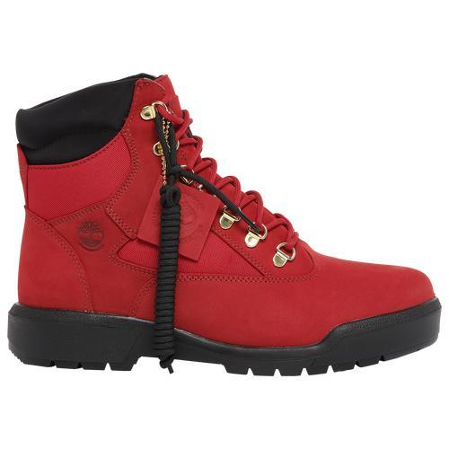 Timberland Mens 6 Field Boots - Red/Red Product Image