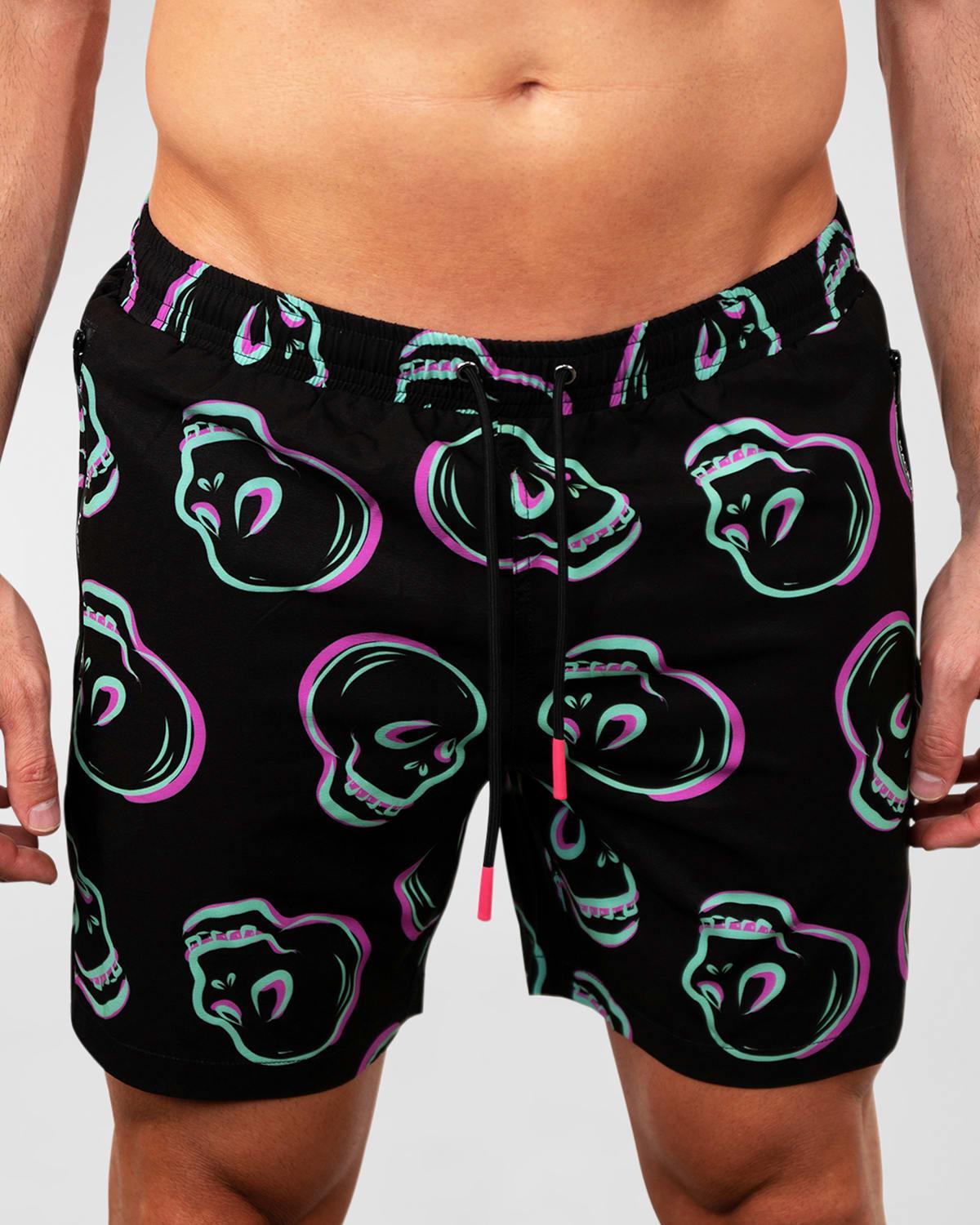 Mens Lion Swim Shorts Product Image