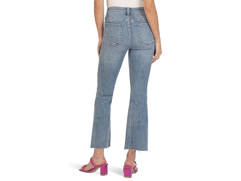 KUT from the Kloth Kelsey High-Rise Fab AB Ankle Flare in Comprehensive (Comprehensive) Women's Jeans Product Image