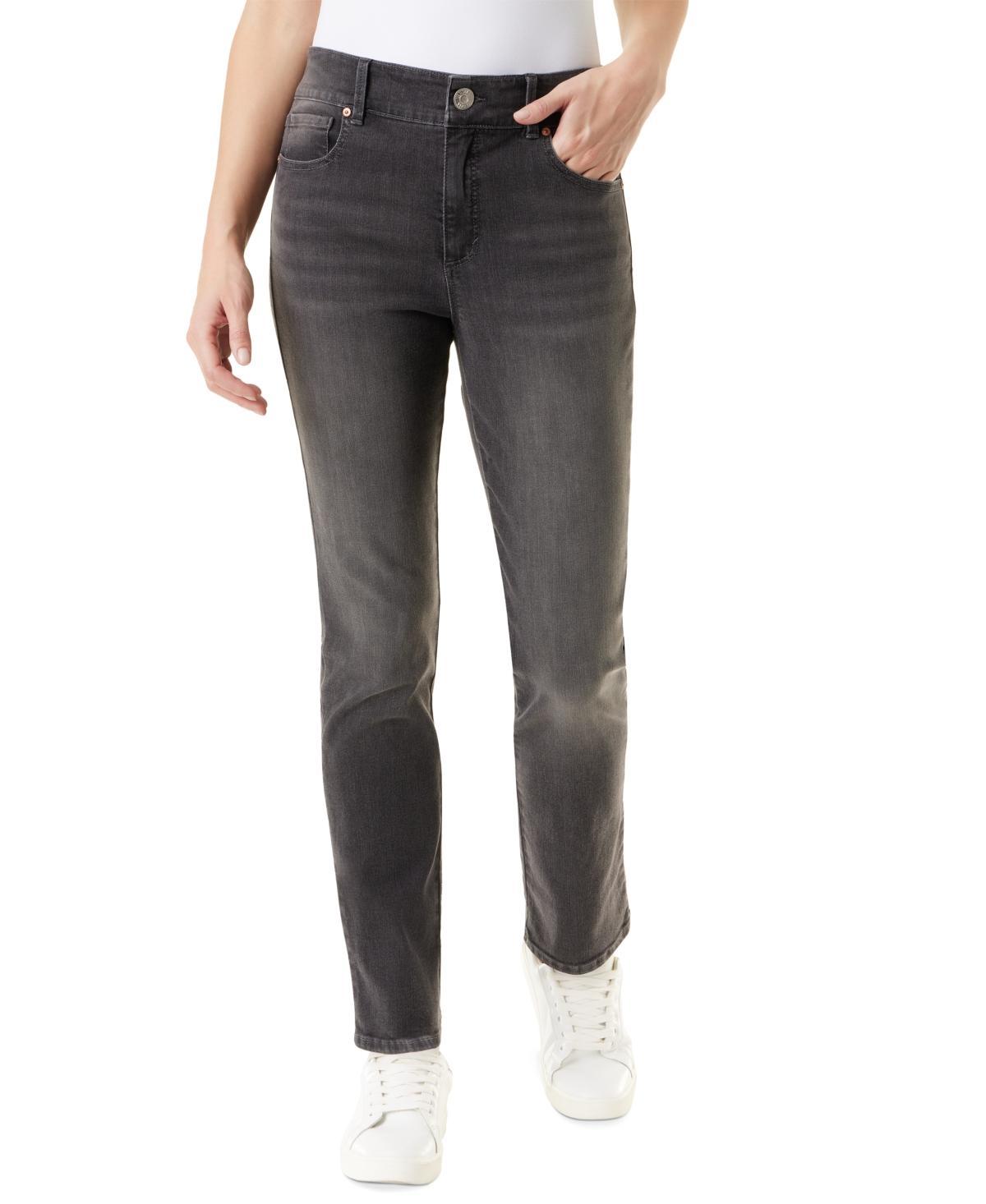 Gloria Vanderbilt Womens Shape Effect Straight-Leg Jeans Product Image