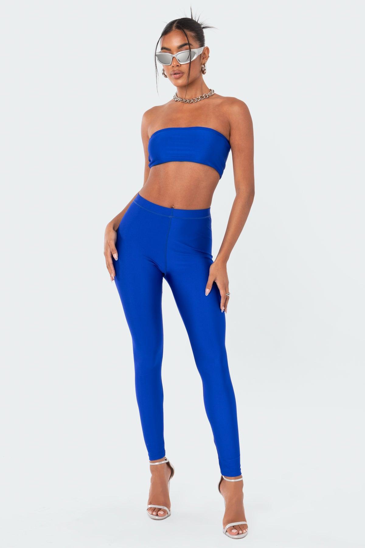 Daphne Shiny Leggings Product Image