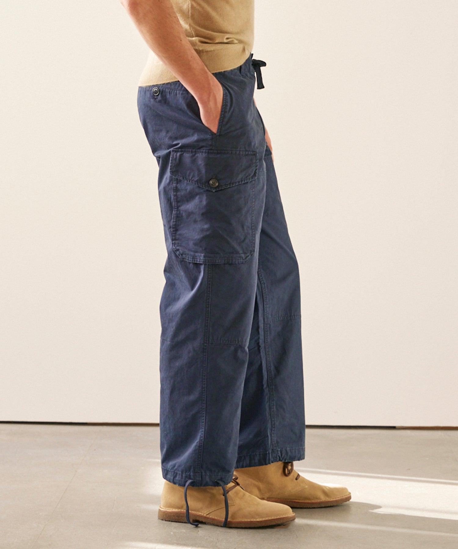 Garment Dyed Cargo Pant in Navy Product Image