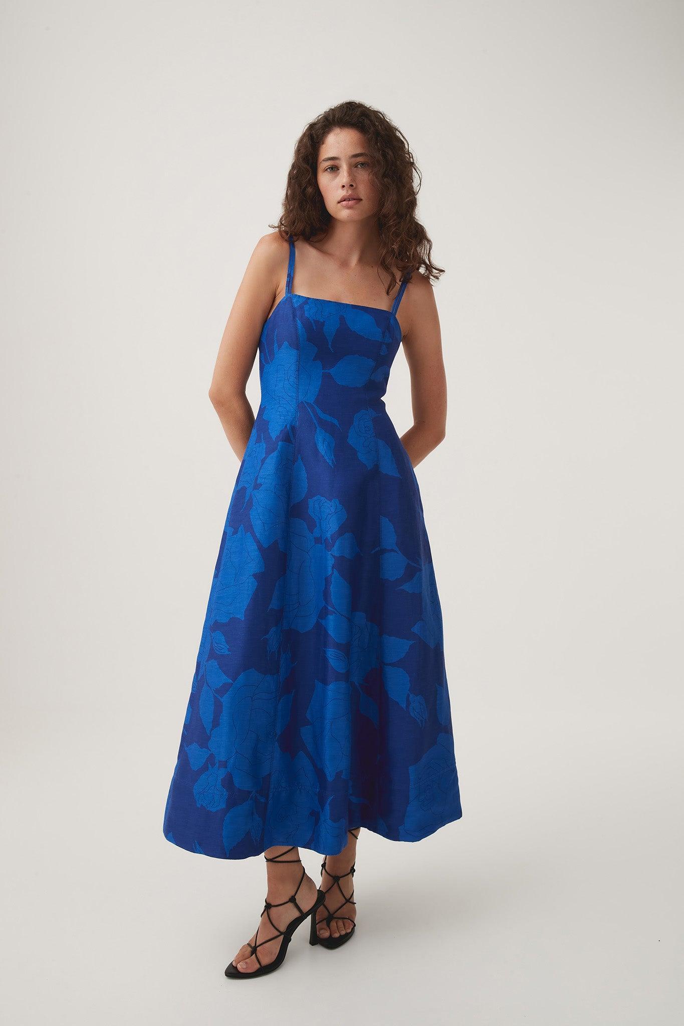 Belonging Flared Midi Dress Product Image