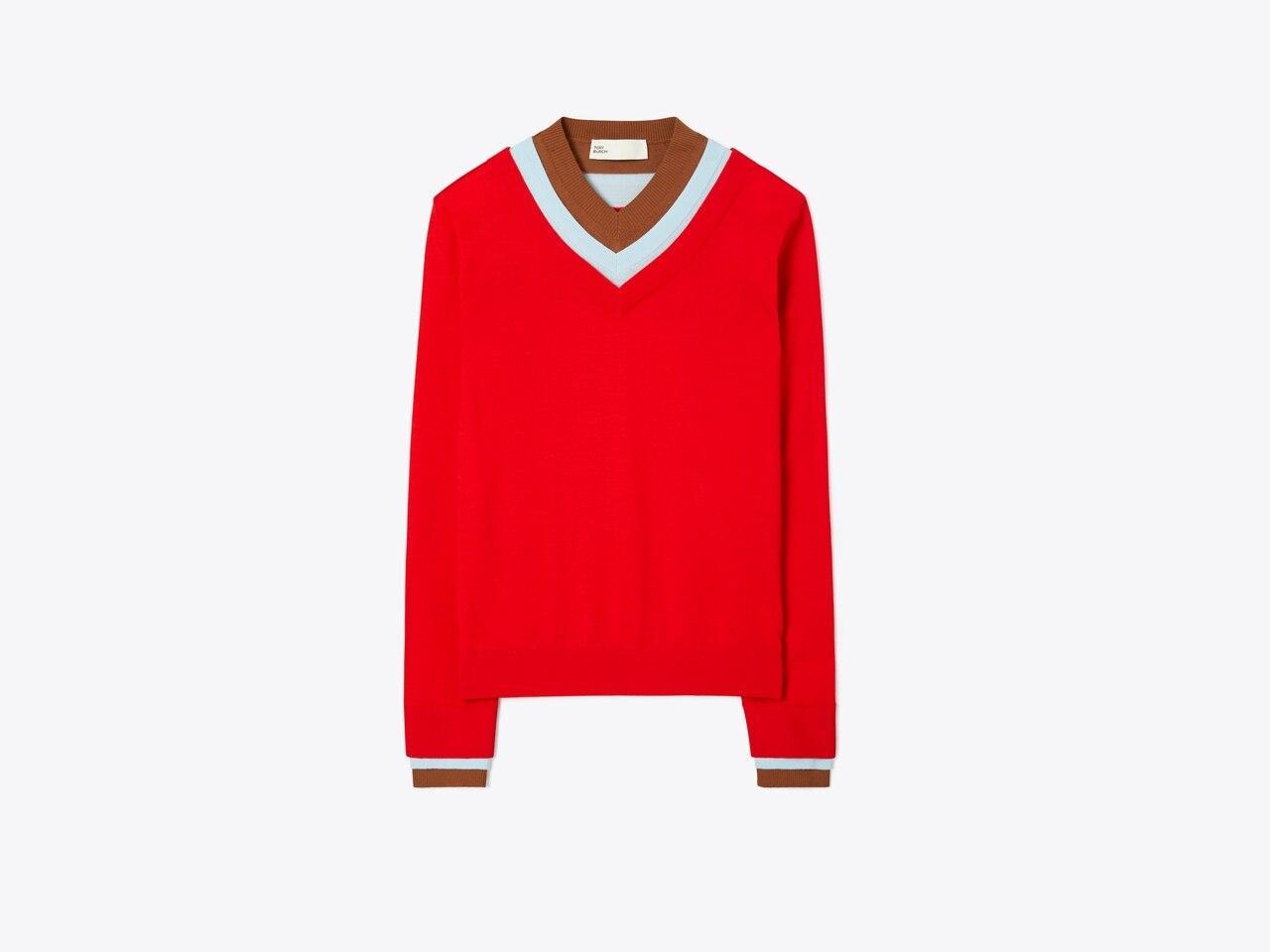 Triple Layer Colorblock Sweater Product Image