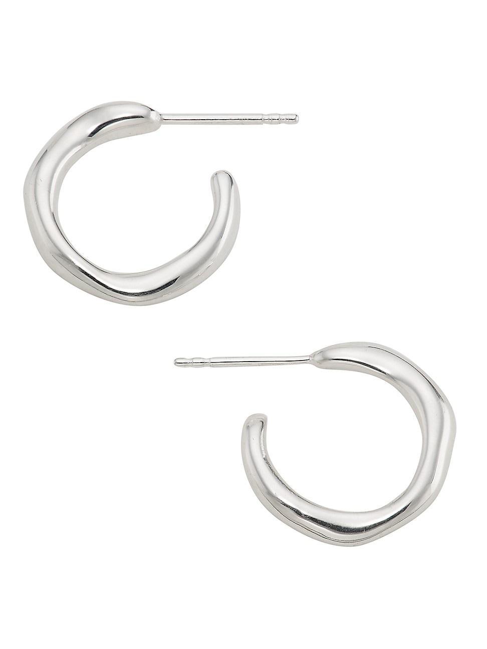 Ippolita Classico Squiggle Hoop Earrings Product Image