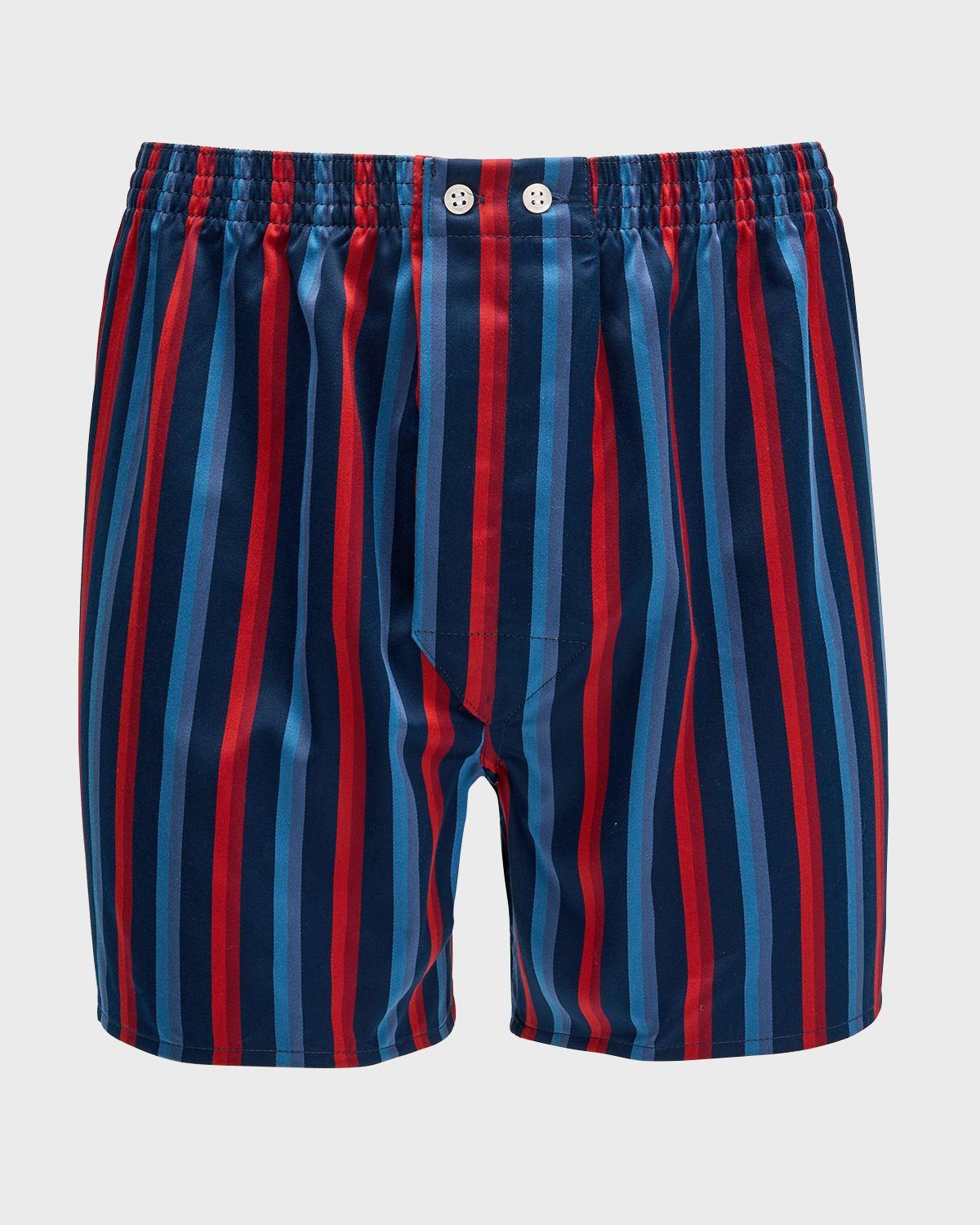 Mens Wellington 55 Stripe Boxers Product Image